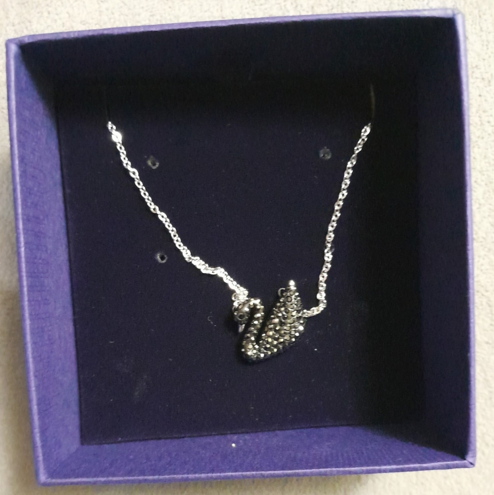 Swarovski Swan necklace